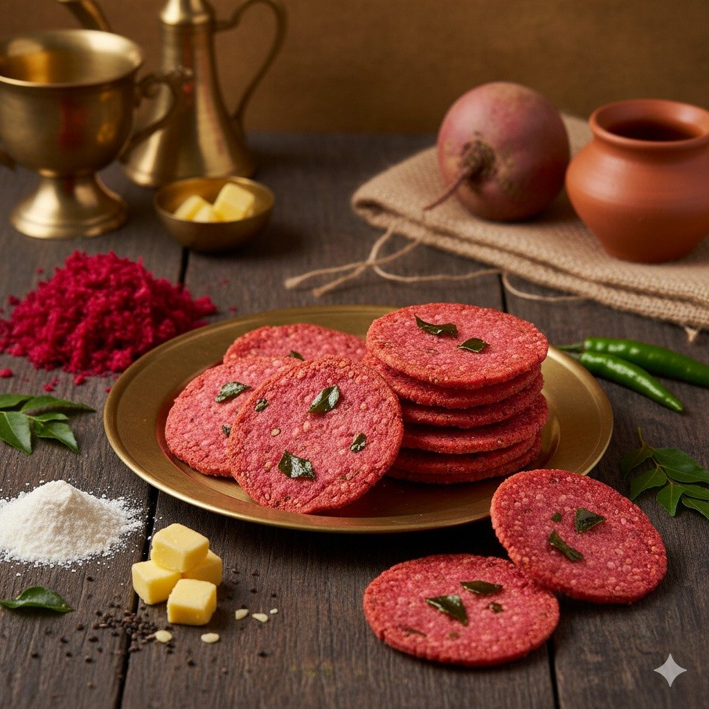Beetroot Chekkalu