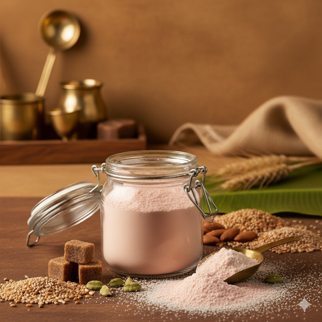 Guguma Millet Malt Powder