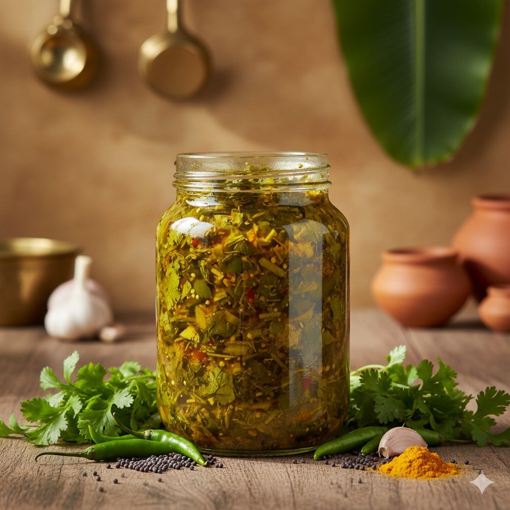 Kothimeera Pickle