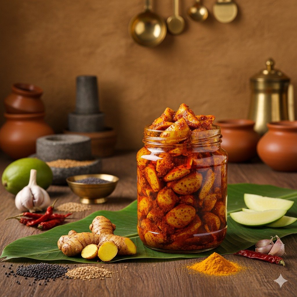 Mango Ginger Pickle