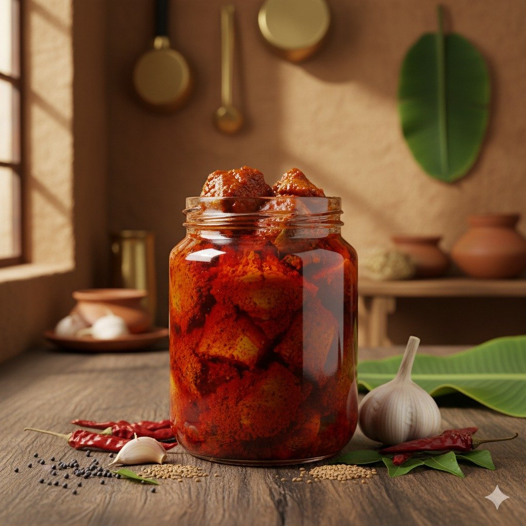 Mutton Boneless Pickle